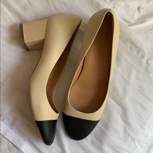 J.Crew Bryn Cap Toe Heels